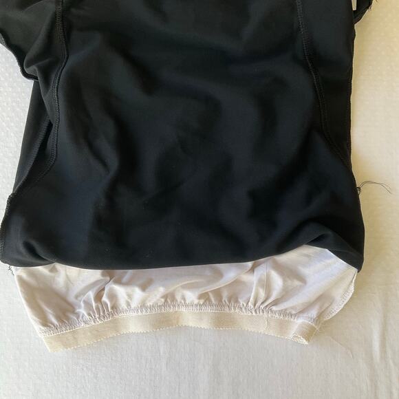 Everlast Women’s sleeveless Workout Tank Top Size S, Solid Black, w Built In Bra - Picture 6 of 7